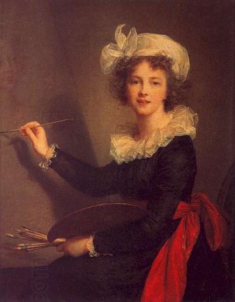 Elisabeth LouiseVigee Lebrun Self Portrait-y oil painting picture